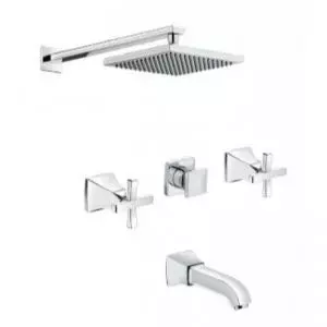 Vòi Sen Tắm Âm Tường Inax BFV-81SEW Nóng Lạnh