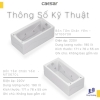 bon-tam-massage-1-7m-chan-yem-caesar-mt0670l/r - ảnh nhỏ 11