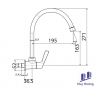voi-rua-chen-bat-american-standard-wf-t607-wft607-lanh - ảnh nhỏ 2