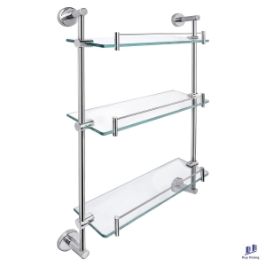 Kệ kiếng 3 tầng inox 304 Tovashu T3