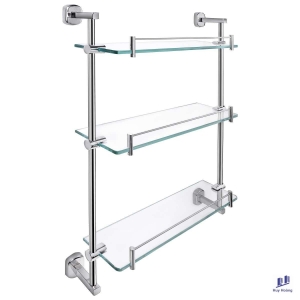 Kệ kiếng 3 tầng inox 304 Tovashu K3