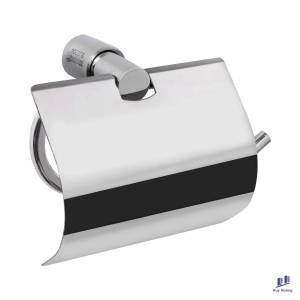 Lô giấy vệ sinh nắp tròn inox 304 Tovashu E3