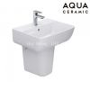 lavabo-inax-al-312v/l-298vc-treo-tuong-chan-ngan-aqua-ceramic - ảnh nhỏ  1
