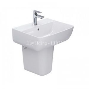 Lavabo Inax L-312V/L-298VC (L312V+L298VC) Treo Tường Chân Ngắn