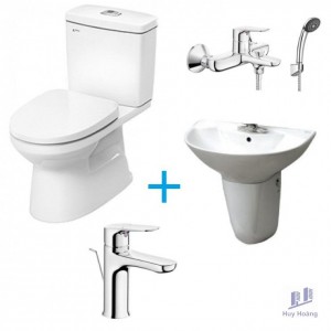 Combo INAX 01 Bộ C-504VAN + L-285V/L-288VC + LFV-1402S + BFV-1403S-4C