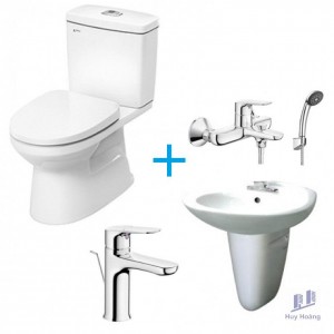 Combo INAX 04 Bộ C-504VAN + L-284V/L-284VC + LFV-1402S + BFV-1403S-4C
