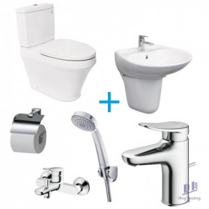 Combo TOTO 03 Bộ CS945DNT3 + LHT300CR + TLS04301V + TBS04302V + DGH104ZR + YH408RV