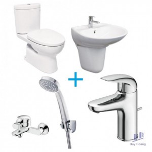 Combo TOTO 06 Bộ CS325DRT3 + LHT300CR + TLS03301V + TBS03302V + DGH104ZR