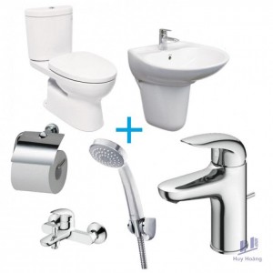 Combo TOTO 08 Bộ CS325DRT3 + LHT300CR + TLS03301V + TBS03302V + DGH104ZR + YH406RV