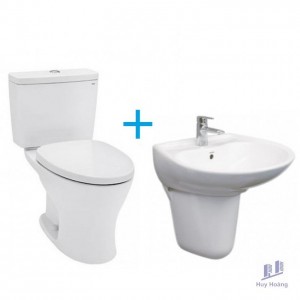 Combo4 TOTO Bộ CS735DT3 + LHT300CR