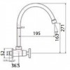 voi-rua-chen-lanh-american-standard-wf-t707-wft707-winston-gan-tuong - ảnh nhỏ 2