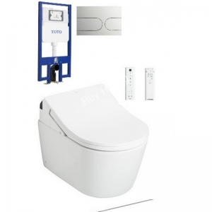 Bồn Cầu TOTO CW542HME5UNW1/TCF794CZ/WH172AT/MB175M Treo Tường