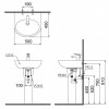 chau-lavabo-caesar-l2152/p2445-chan-dai - ảnh nhỏ 3