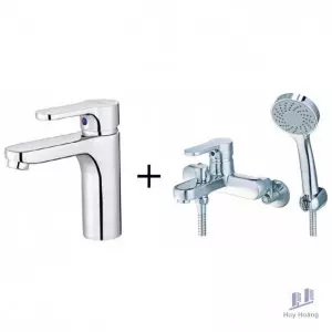 Combo Sen Vòi Caesar B570CU+S573C Nóng Lạnh