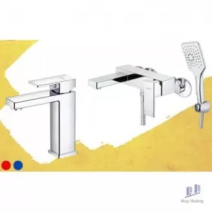 Combo Caesar B840CU + S843C Nóng Lạnh