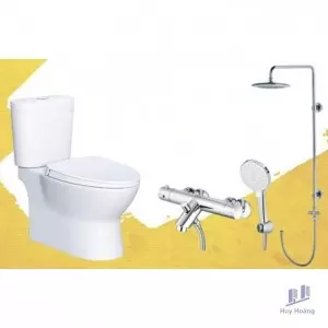 Combo Sen Cây Nhiệt Độ Bồn Cầu Caesar BS125 + TS617 + CD1320