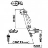 voi-xit-toilet-cotto-ct987hnkwhhm-phun-2-che-do - ảnh nhỏ 2