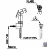 voi-xit-toilet-cotto-ct996hwhhm - ảnh nhỏ 2