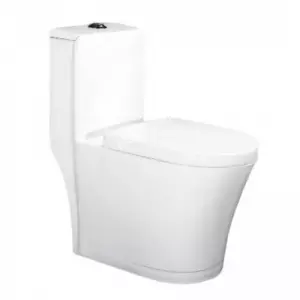 Bồn Cầu Hảo Cảnh Melora M06 (V1006) Một Khối 2 Chế Độ Xả Nhấn