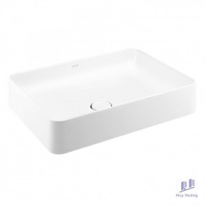 Chậu Lavabo COTTO C00342 MWH Đặt Bàn Màu Trắng Mờ