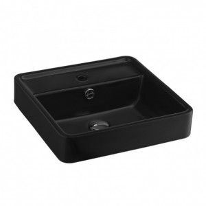 Chậu Lavabo COTTO C00381MBK (C00381 MBK) Geo Square Đặt Bàn