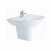 chau-lavabo-treo-tuong-cotto-c02197/c4219-chan-ngan - ảnh nhỏ  1