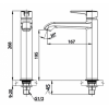 voi-lavabo-cotto-ct1232ay-linio-lanh-than-cao - ảnh nhỏ 2