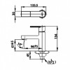 voi-lavabo-cotto-ct1113ahm-lanh - ảnh nhỏ 2