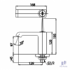 voi-lavabo-cotto-ct1181jrg-lanh - ảnh nhỏ 2