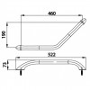 thanh-tay-vin-cotto-ct0171-dong-650-mm - ảnh nhỏ 2