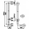 thanh-tay-vin-cotto-ct727lwh-thep-boc-nhua-chu-l-400x900-mm - ảnh nhỏ 2