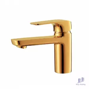 Vòi Lavabo COTTO CT2123A#GR  Scirocco Nóng Lạnh Màu Vàng