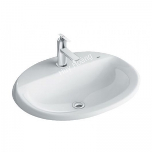 Chậu Rửa Lavabo Âm Bàn Inax L-2395V (L2395V) Dương Vành