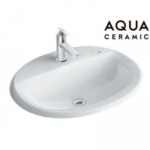 Chậu Rửa Lavabo Inax AL-2395V (AL2395V) Dương Vành Aqua Ceramic