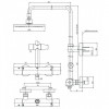 voi-sen-cay-toto-tbw07402aa-nhiet-do-tron-200mm-dong-g - ảnh nhỏ 2