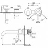 voi-lavabo-toto-tlg11308ba-tlg11308b-nong-lanh-gan-tuong - ảnh nhỏ 2