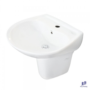 Chậu Lavabo TOTO LHT300CR Treo Tường Chân Ngắn
