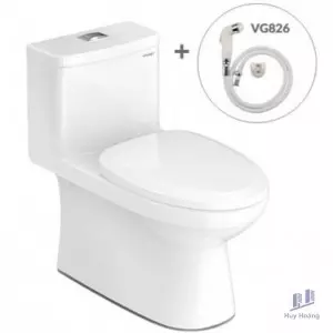Bồn Cầu Viglacera MK2 Nắp Êm + Vòi Xịt VG826