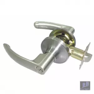 Khóa Tròn Gạt Yale VL5362 US15 Bạc Cửa Phòng Vệ Sinh