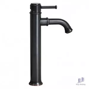 Vòi Lavabo Kanly GCA20B Nóng Lạnh Bằng Đồng Màu Đen