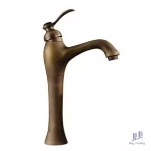 Vòi Lavabo Kanly GCA04 Nóng Lạnh Bằng Đồng Cổ Điển