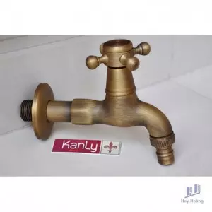 Vòi Nước Kanly GCT01 Lạnh Bằng Đồng Gắn Tường