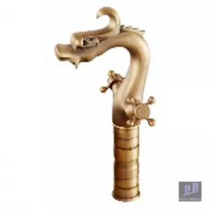 Vòi Lavabo Kanly GCA10 Nóng Lạnh Bằng Đồng Cổ Điển