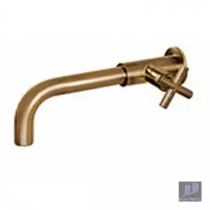 Vòi Nước Lạnh Kanly GCT11 Gắn Tường Bằng Đồng Giả Cổ