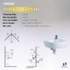 chau-rua-lavabo-caesar-l2014-goc-treo-tuong - ảnh nhỏ 11