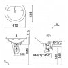 chau-rua-lavabo-kem-chan-ngan-l2360/p2439 - ảnh nhỏ 3