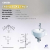 chau-rua-lavabo-treo-goc-caesar-lf5238 - ảnh nhỏ 13