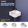 chau-rua-lavabo-treo-goc-caesar-lf5238 - ảnh nhỏ 5