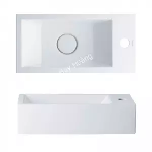 Chậu Rửa Mặt Lavabo CAESAR LF5239S Nhỏ Vòi Phải