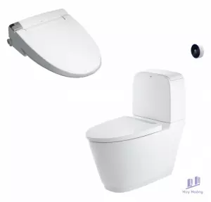 Bồn Cầu INAX ACT-832/CW-KB22AVN Nắp Điện Tử Xả Cảm Ứng